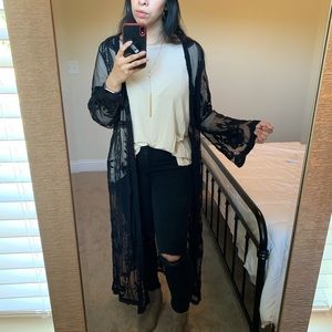 Brand New Lace Duster